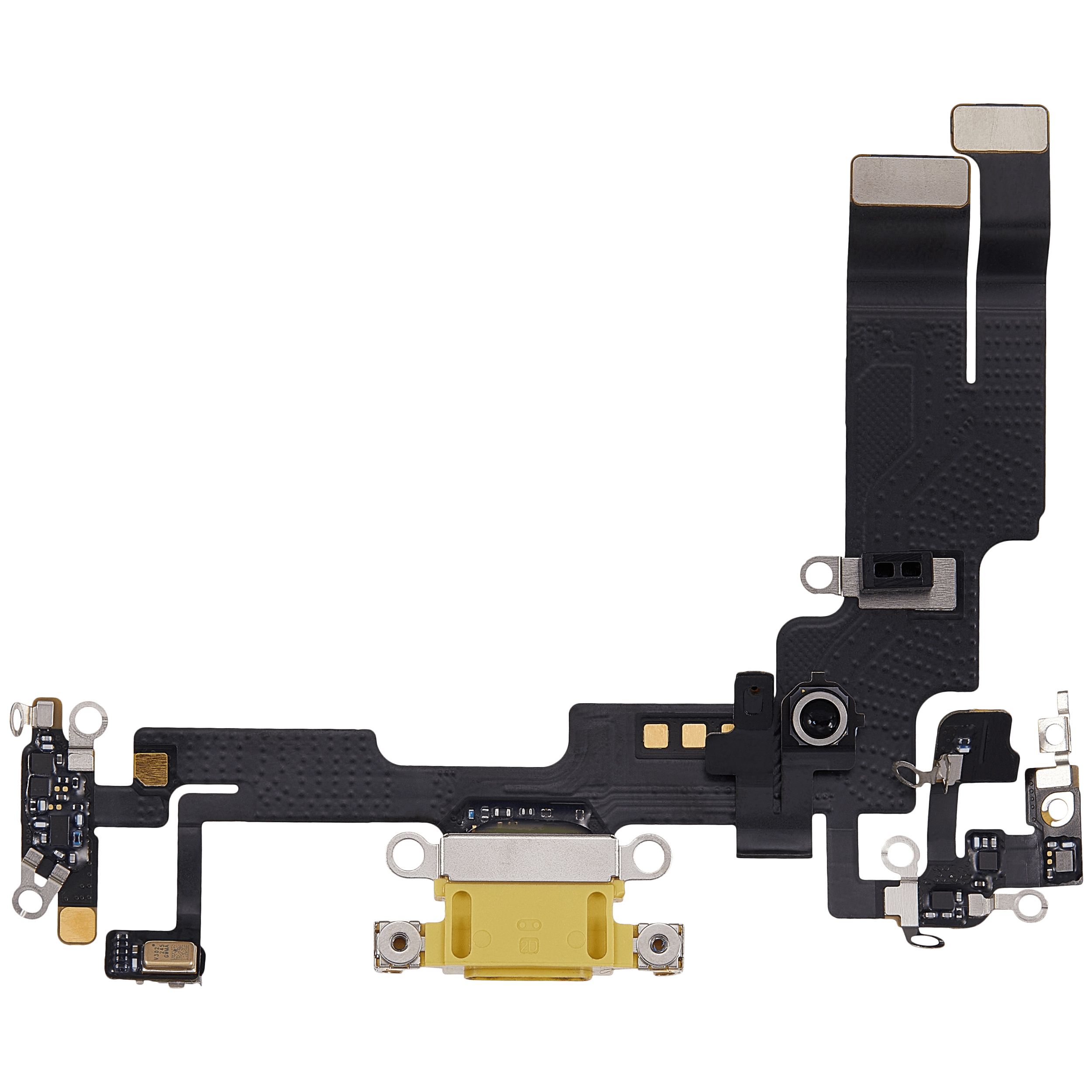 Charging Port Flex Cable Compatible For Iphone 14 (Used  Pull) (Yellow)