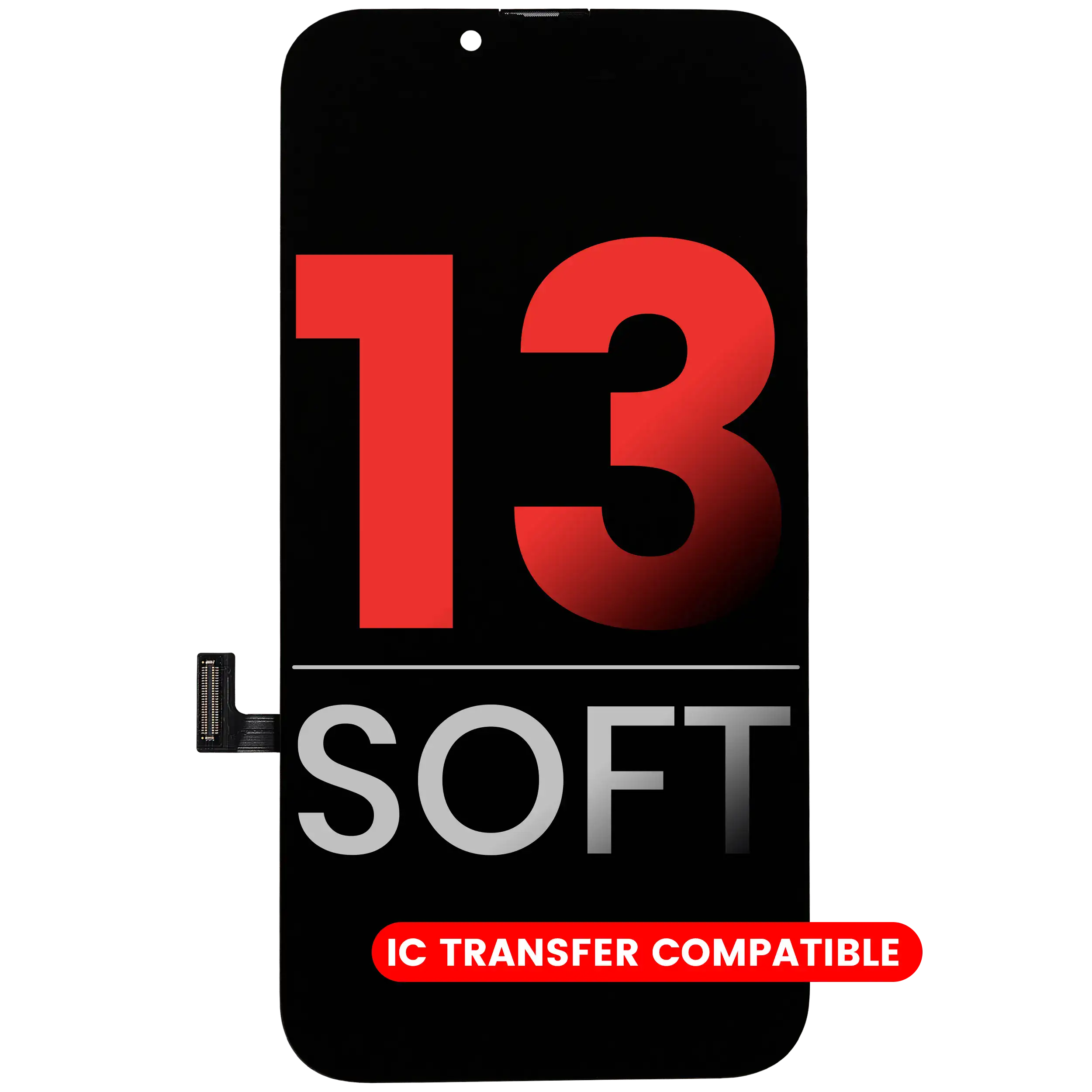 Oled Assembly Compatible For Iphone 13 (Aftermarket Plus: Soft)