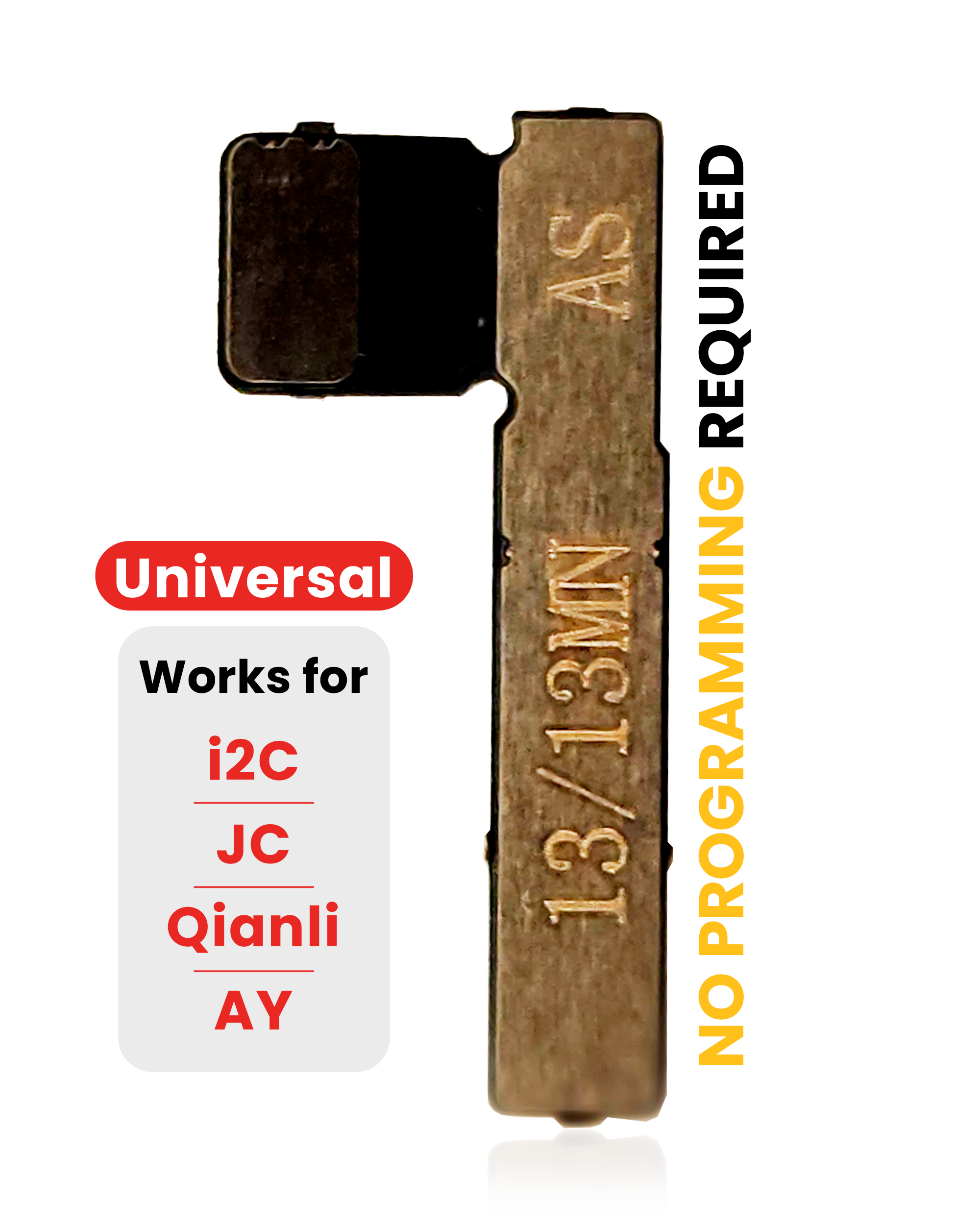 Battery Tag-On Flex For Iphone 13 / 13 Mini - No Soldering Required (Ampsentrix)