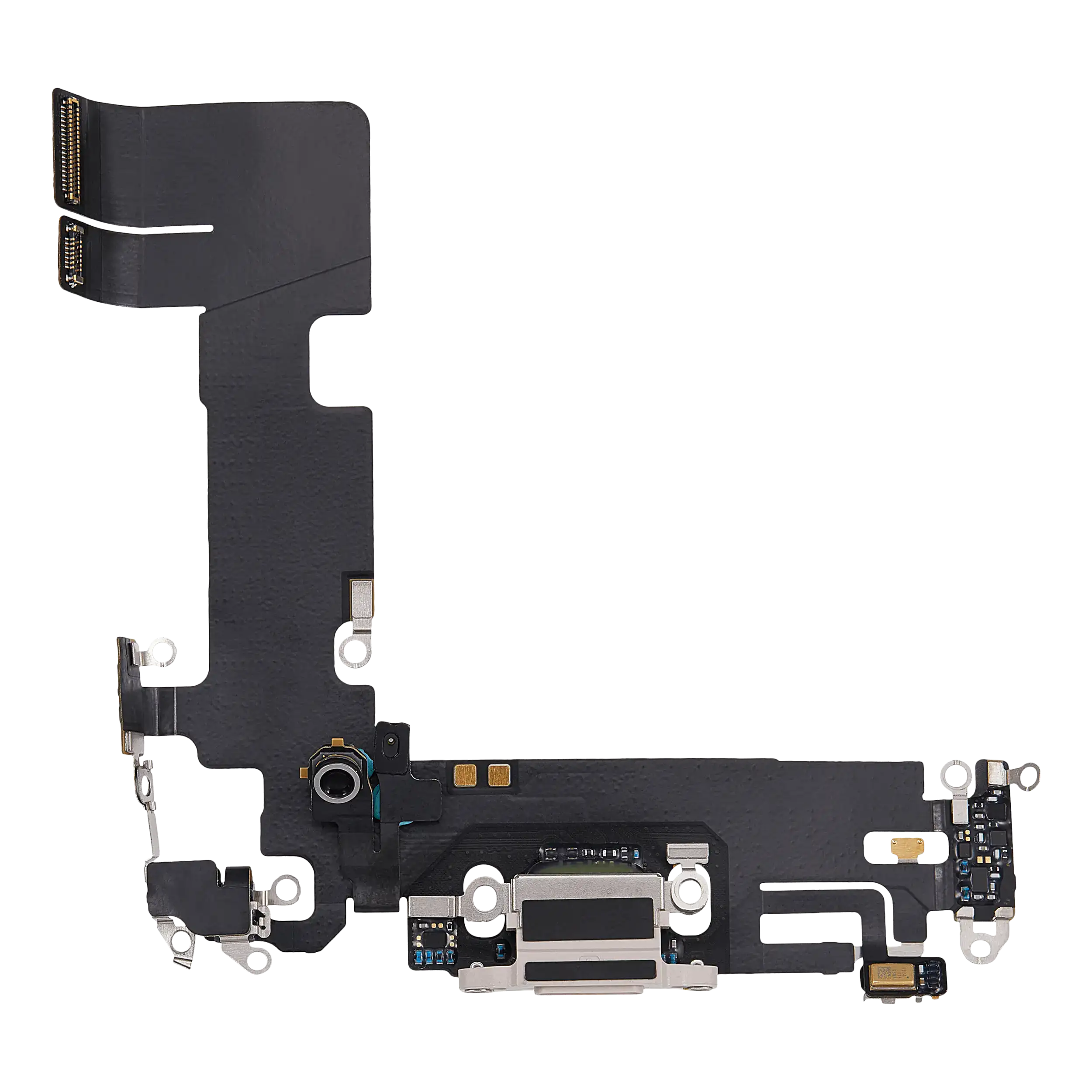 Charging Port Flex Cable Compatible For Iphone 13 (Used  Pull) (Pink)