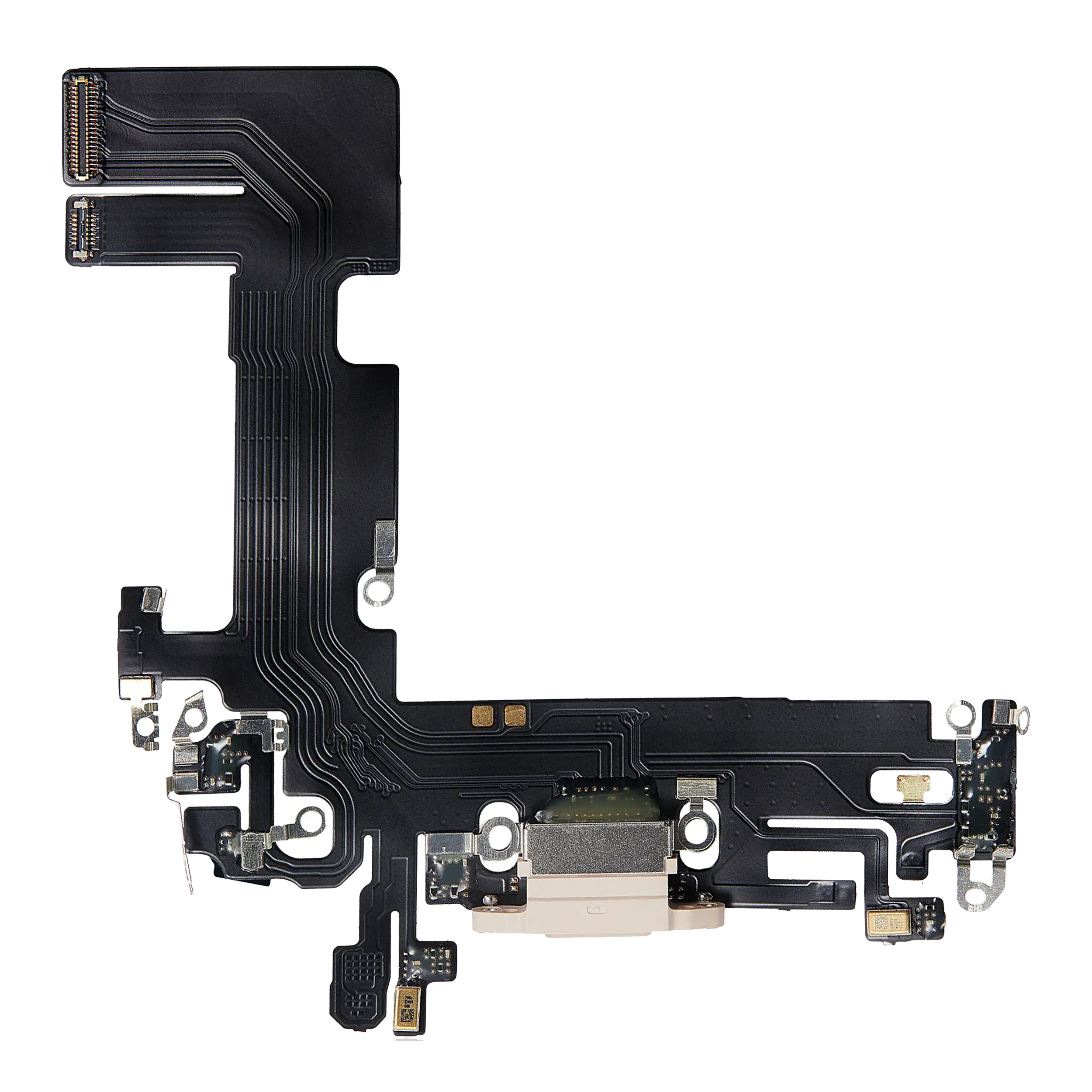 Charging Port Flex Cable Compatible For Iphone 13 (Aftermarket Plus) (Pink)
