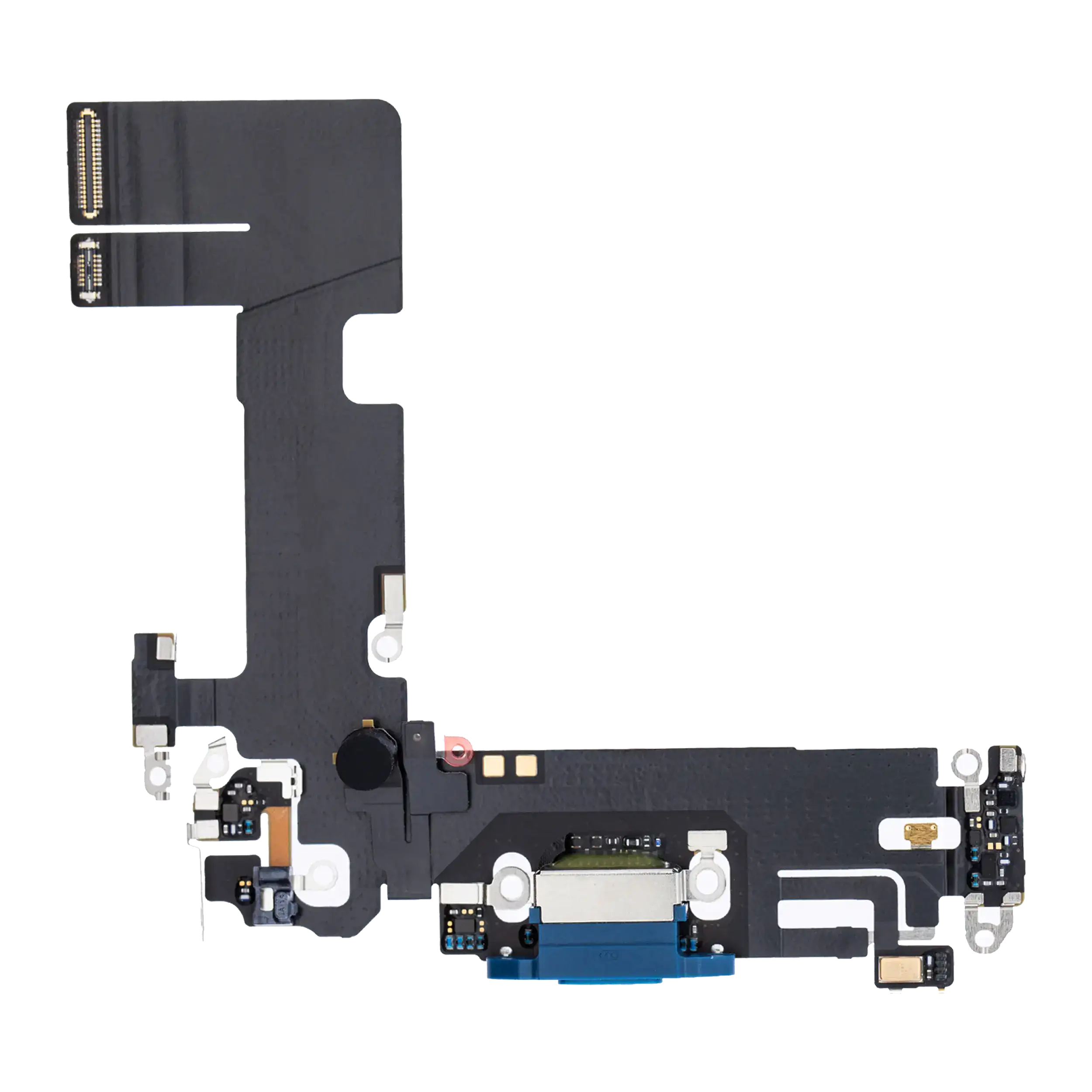 Charging Port Flex Cable Compatible For Iphone 13 (Premium) (Blue)