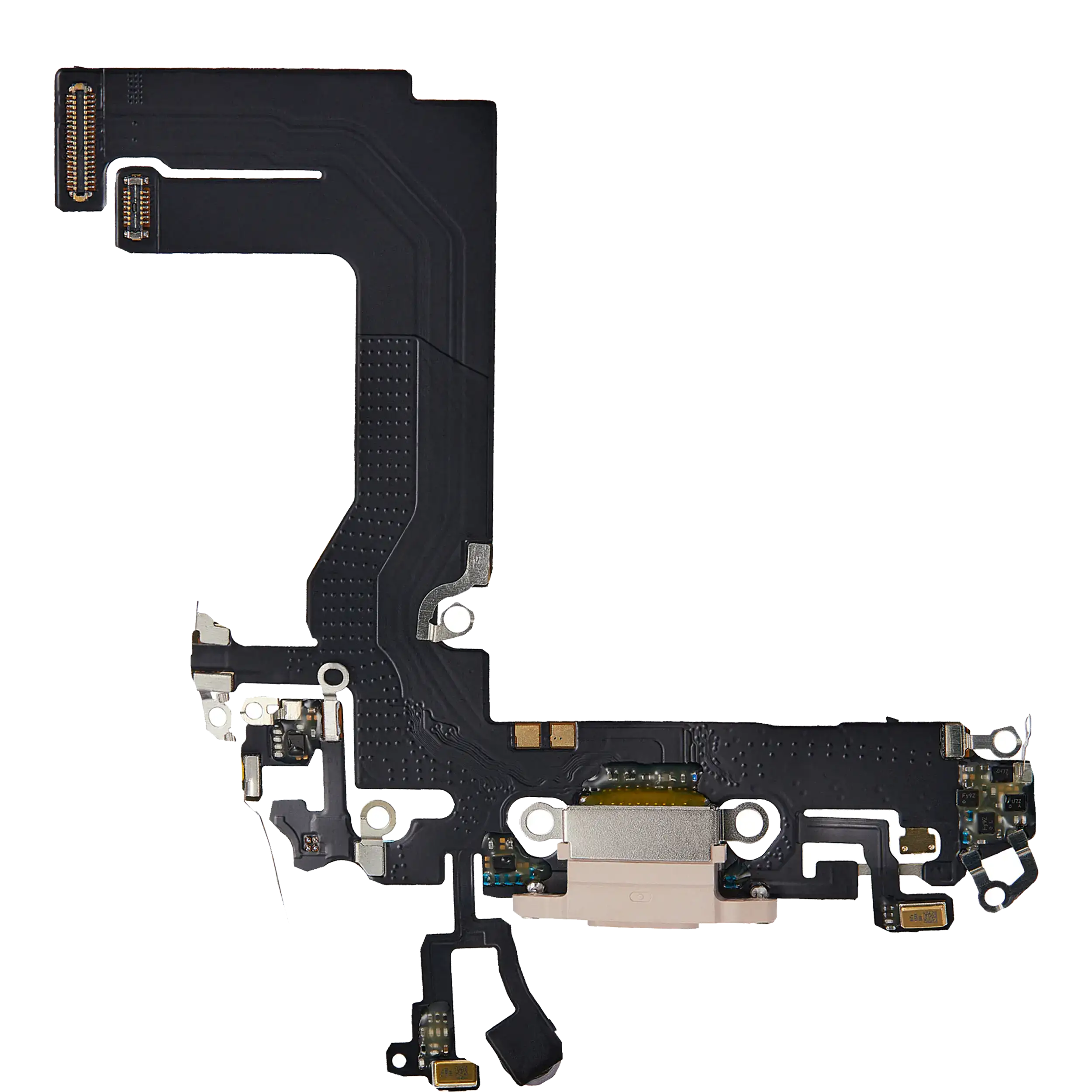 Charging Port Flex Cable Compatible For Iphone 13 Mini (Aftermarket Plus) (Pink)