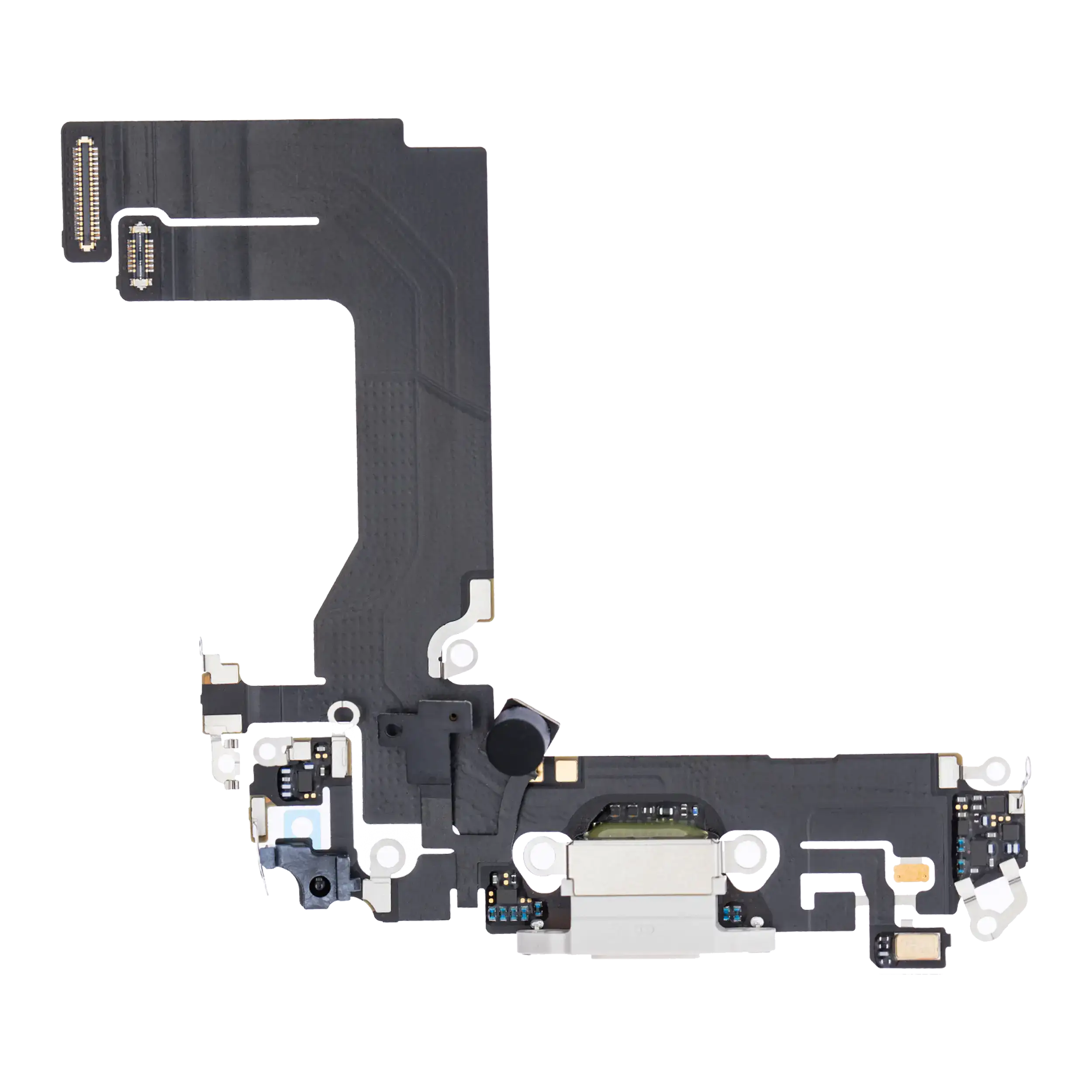 Charging Port Flex Cable Compatible For Iphone 13 Mini (Premium) (Starlight)
