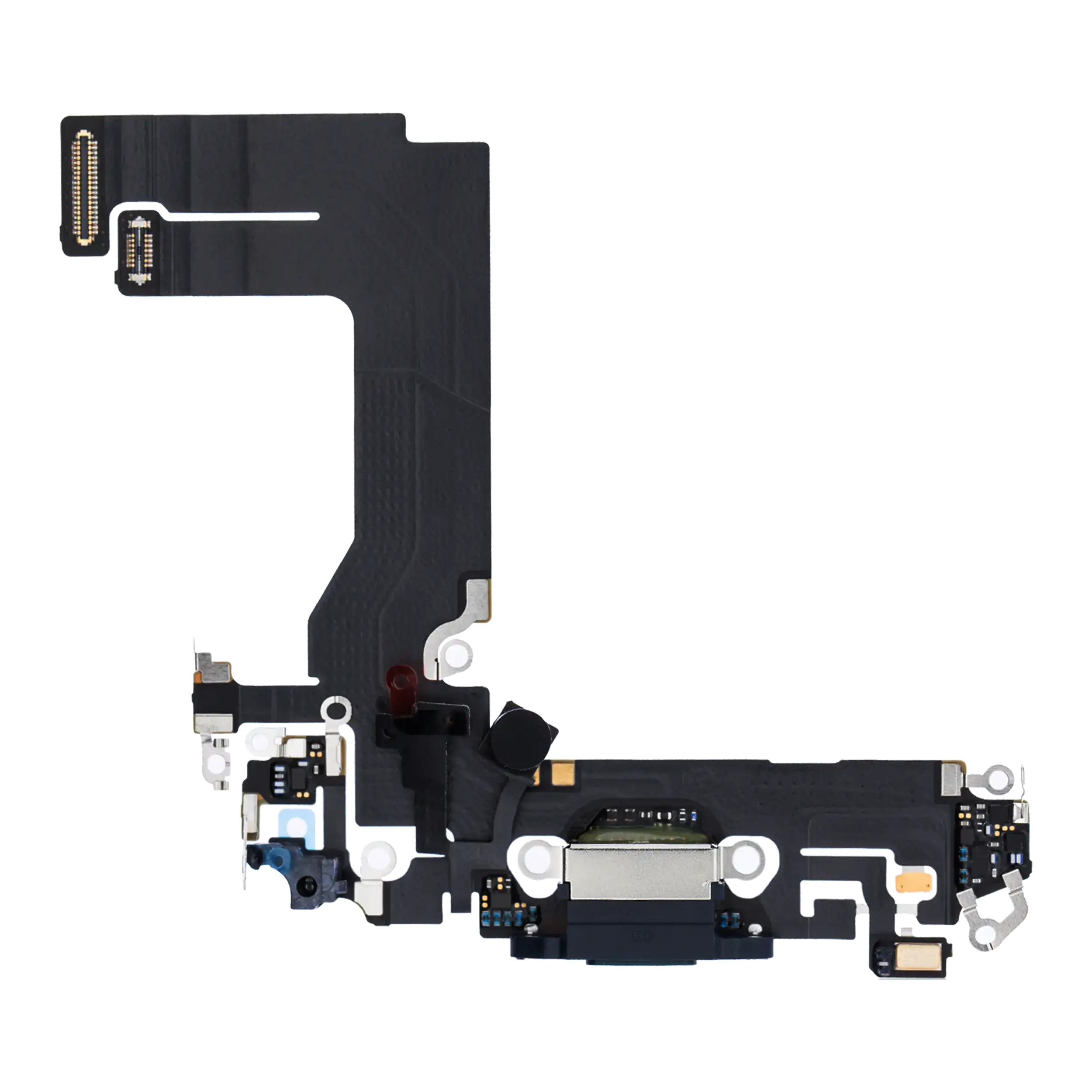 Charging Port Flex Cable Compatible For Iphone 13 Mini (Premium) (Midnight)