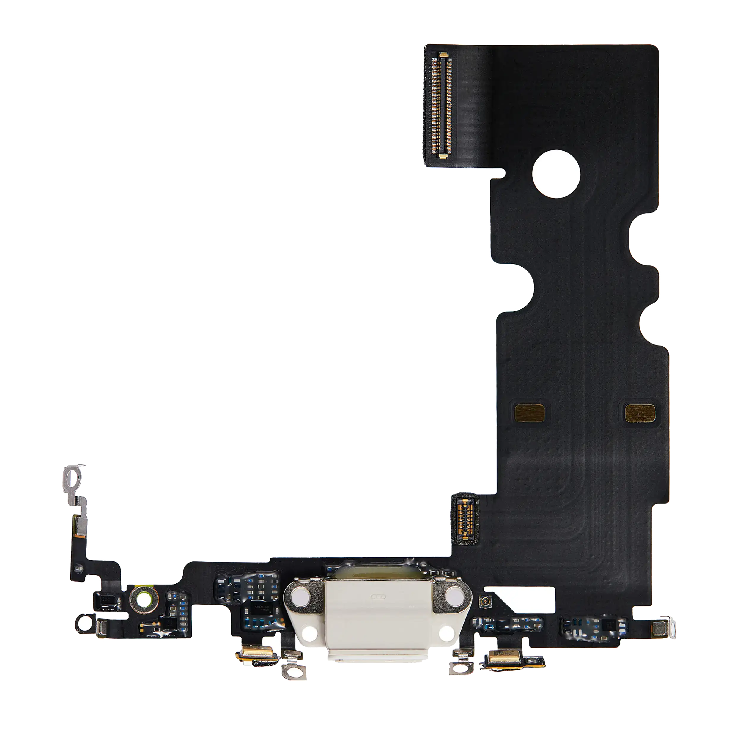 Charging Port Flex Cable Compatible For Iphone Se (2022) (Premium) (Starlight)
