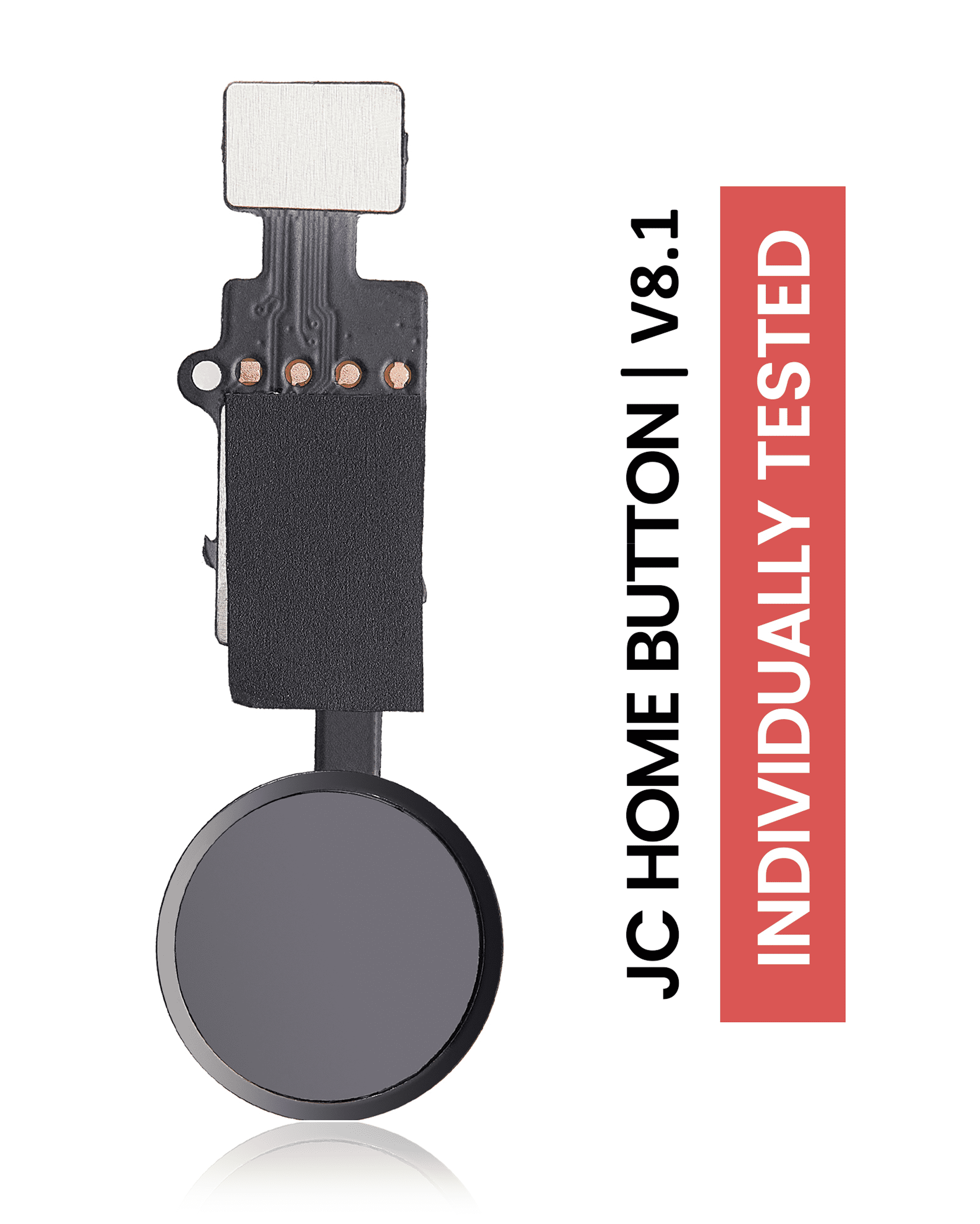 Home Button Replacement For Iphone 7/7 Plus/8/8 Plus/Se (2020/2022) Jet/Matte Black Version 8.1 Jcid