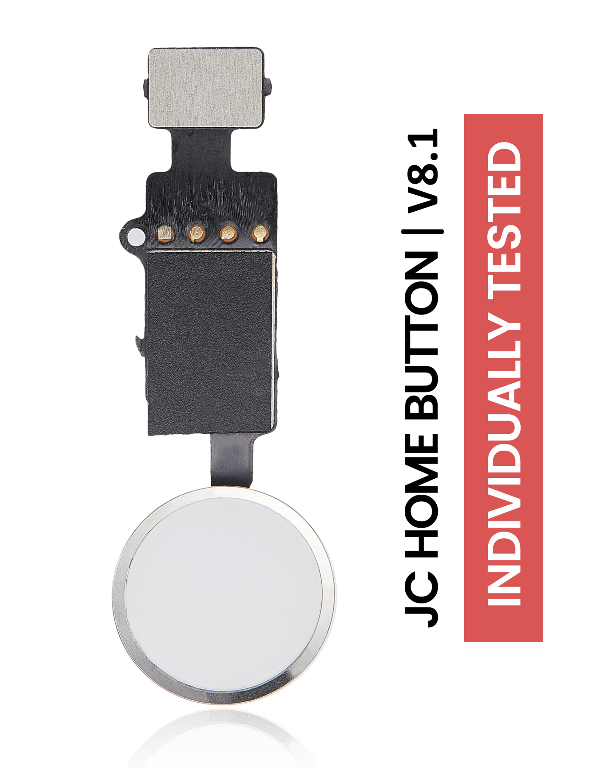 Home Button Solution For Iphone 7/7 Plus/8/8 Plus/Se (2020/2022) - Silver, Version 8.1, Individually Tested