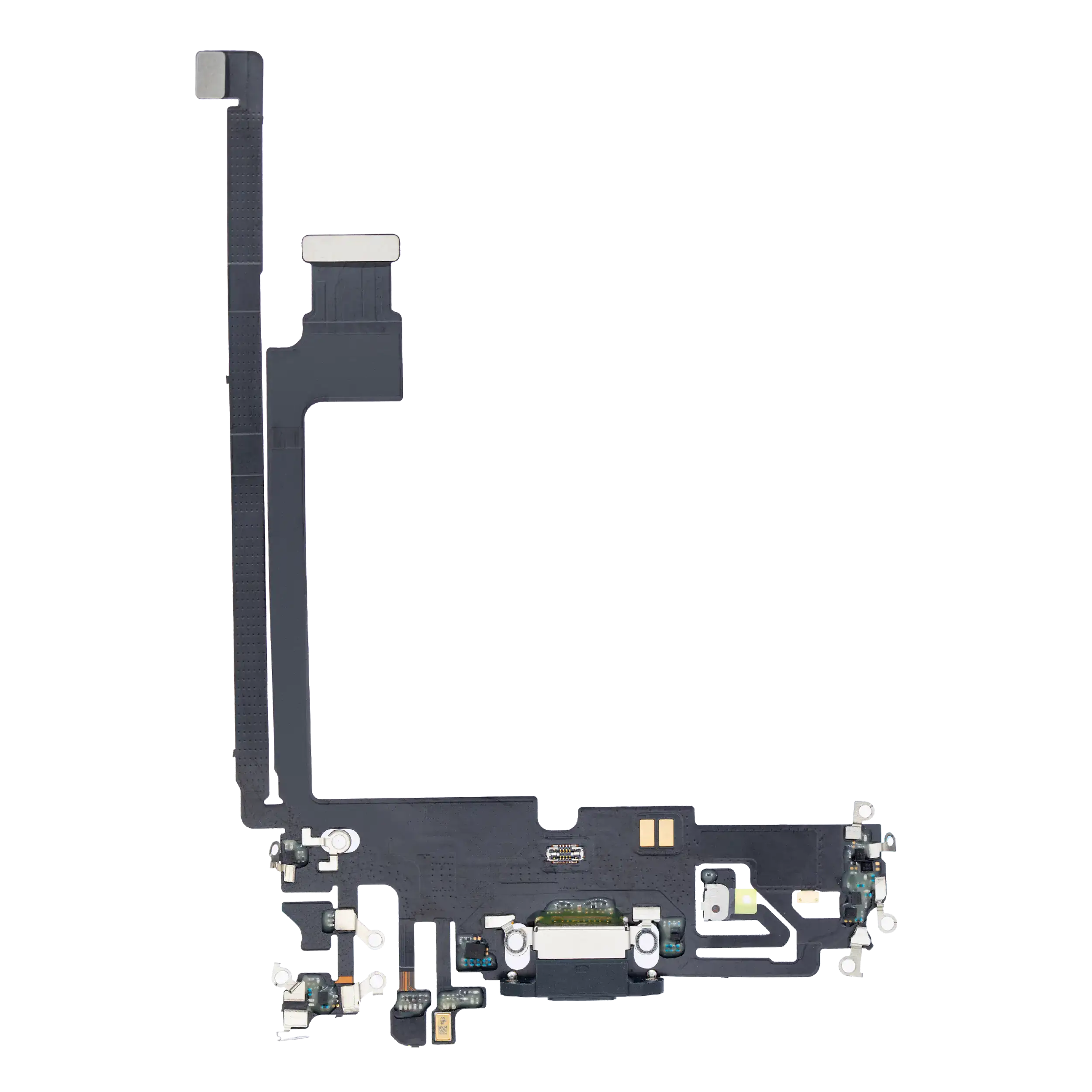 Charging Port Flex Cable Compatible For Iphone 12 Pro Max (Aftermarket Plus) (Pacific Blue)