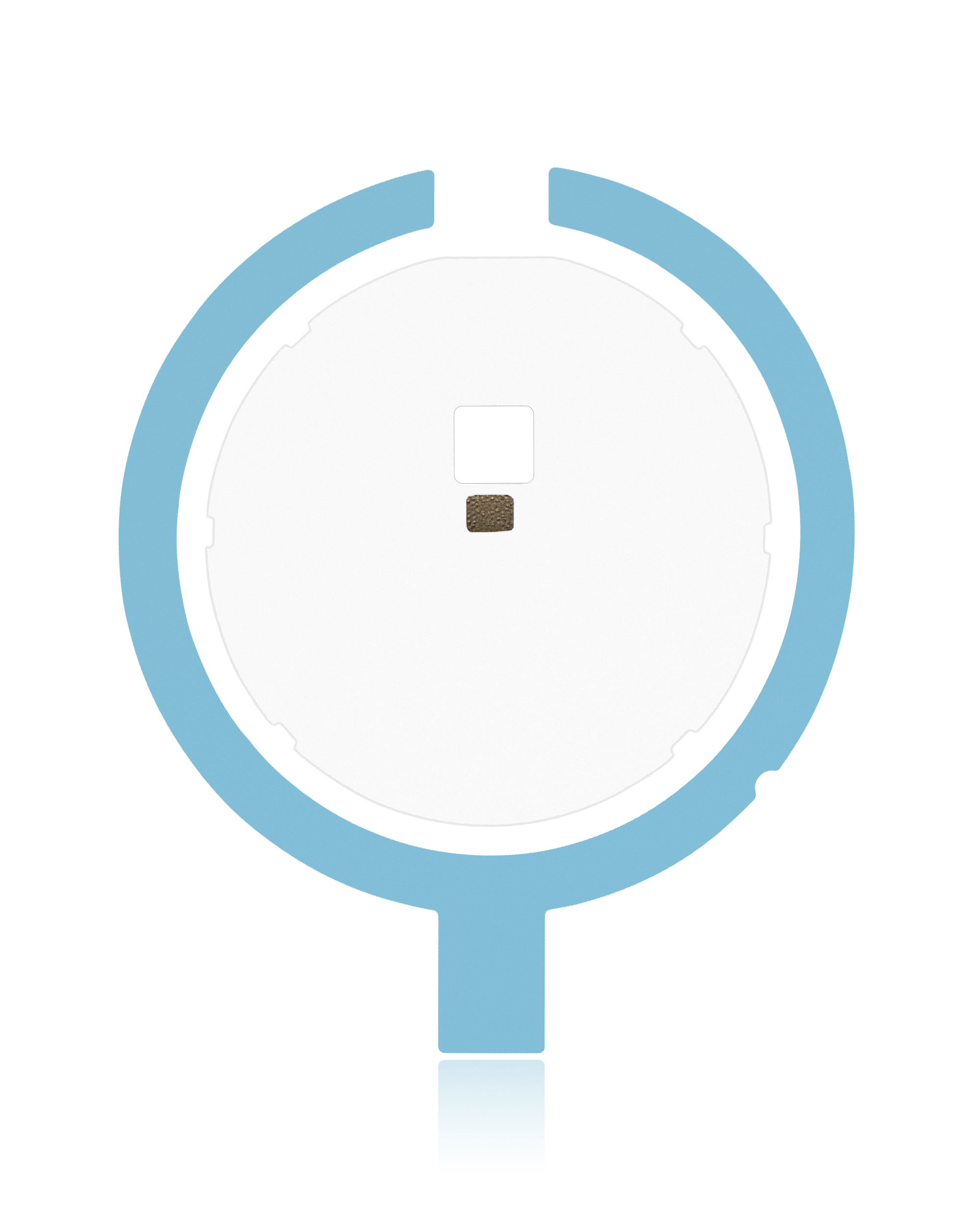 Wireless Charging Coil Cover Film Compatible For Iphone 12 / 12 Pro / 12 Pro Max
