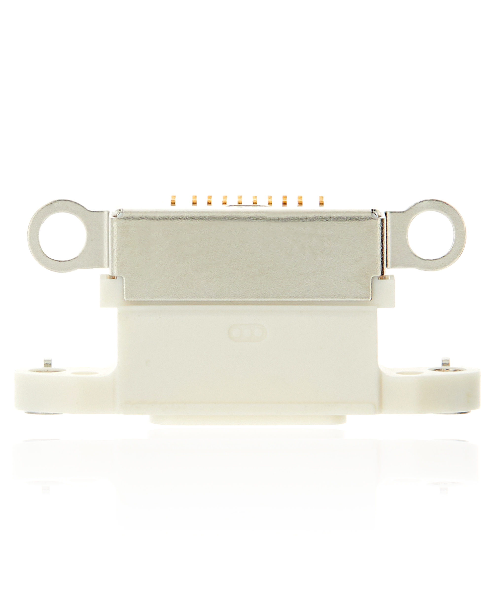 Charging Port Only Compatible For Iphone 12 (White) (10 Pack)
