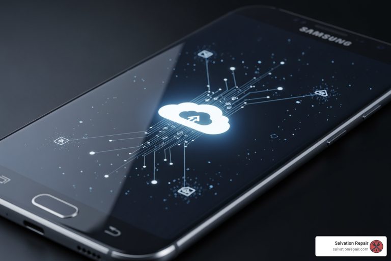 how to backup samsung phone before repair