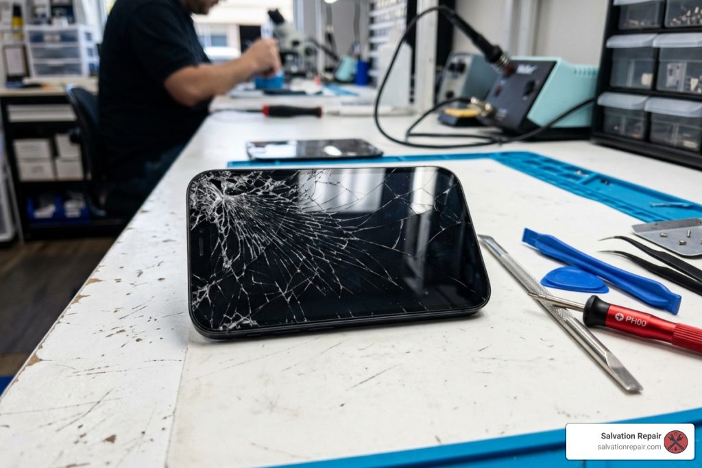 The Price of Clumsiness: iPhone 12 Screen Repair Guide