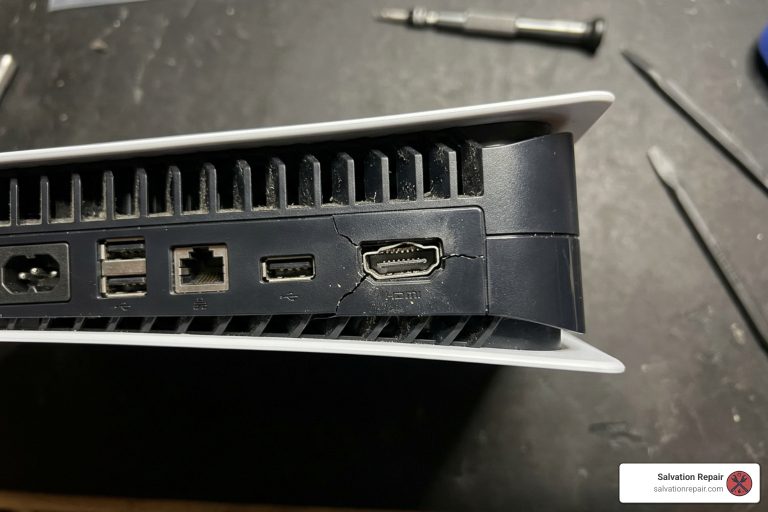damaged hdmi port ps5