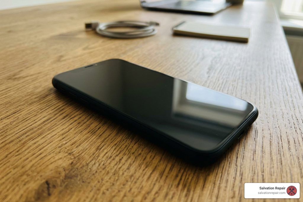 Don’t Panic When Your iPhone Screen Suddenly Goes Black