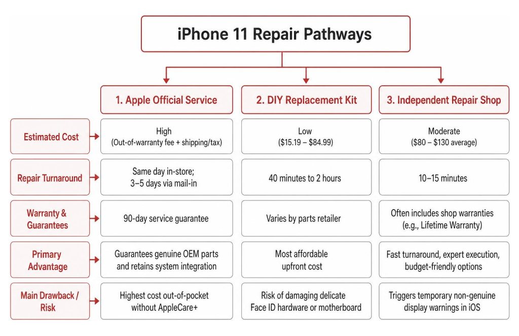 A Quick Start Guide to iPhone 11 Screen Replacement Options