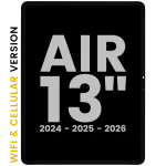 iPad Air 13-inch (2024–2026) LCD & Digitizer Assembly – Used OEM Grade A
