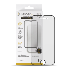 Casper Pro Silicone Tempered Glass Screen Protector For iPhone 6 / 6S / 7 / 8 (Clear)