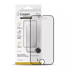 Casper Pro Silicone Tempered Glass Screen Protector For iPhone 6 / 6S / 7 / 8 / SE (2020) / SE (2022) (Clear)