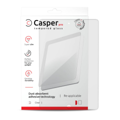 Casper Pro Tempered Glass Screen Protector For iPad Pro 12.9 3rd Gen (2018) / iPad 12.9 4th Gen (2020) / iPad 12.9 5th Gen (2021) / iPad 12.9 6th Gen (2022) (Clear)