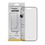 Casper Pro Edge Tempered Glass Screen Protector For iPhone 15 Pro Max (Clear)