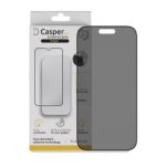 Casper Pro Edge Tempered Glass Screen Protector For iPhone 15 Pro Max (Privacy)