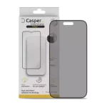 Casper Pro Edge Tempered Glass Screen Protector For iPhone 16 Pro / 17 / 17 Pro (Privacy)