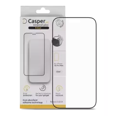 Casper Pro Edge Tempered Glass Screen Protector For iPhone 16 Pro Max / 17 Pro Max / 18 Pro Max (Clear)