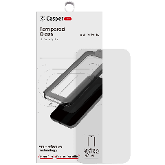 Casper Snap Tempered Glass Screen Protector For iPhone 13 / 13 Pro / 14 / 16e /17e (AR Clear)
