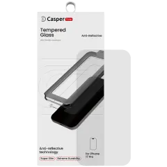 Casper Snap Tempered Glass Screen Protector For iPhone 17 Pro / 18 Pro (AR Clear)