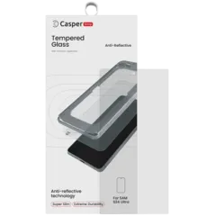 Casper Snap Tempered Glass Screen Protector For Samsung Galaxy S24 Ultra 5G (AR Clear)