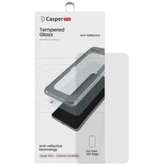 Casper Snap Tempered Glass Screen Protector For Samsung Galaxy S25 Edge (AR Clear)