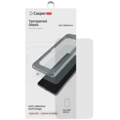 Casper Snap Tempered Glass Screen Protector Compatible For Samsung Galaxy S25 FE 5G / Samsung Galaxy S26 FE 5G (AR Clear)