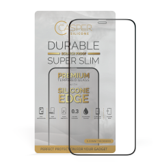 Casper Silicone Tempered Glass Screen Protector For iPhone 12 / 12 Pro (Clear)