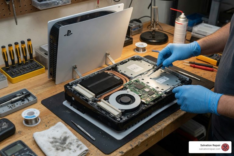 The Cheapskate Guide to Buying and Repairing a Broken Playstation 5