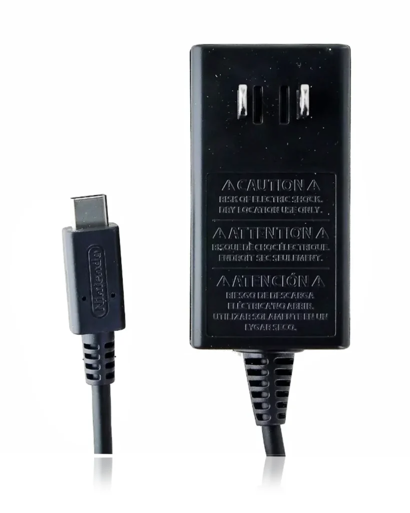 Nintendo Switch & Switch OLED AC Charger – HAC-002 US Plug