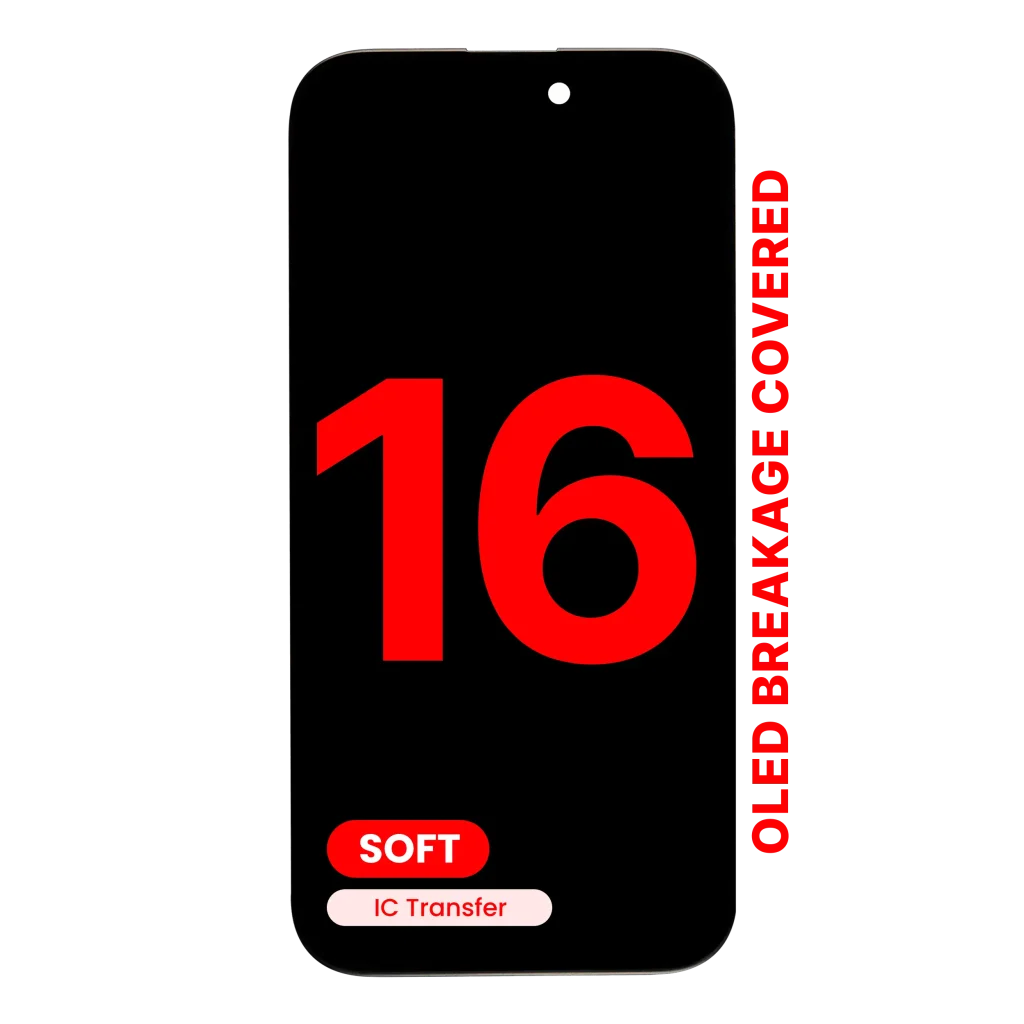 iPhone 16 XO7 Soft OLED Replacement Screen