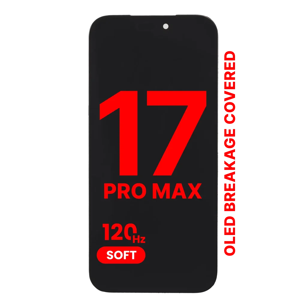 iPhone 17 Pro Max XO7 Soft OLED Replacement Screen – 120Hz