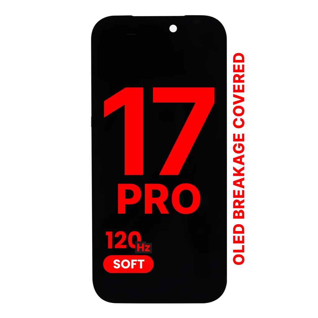 iPhone 17 Pro XO7 Soft OLED Replacement Screen – 120Hz