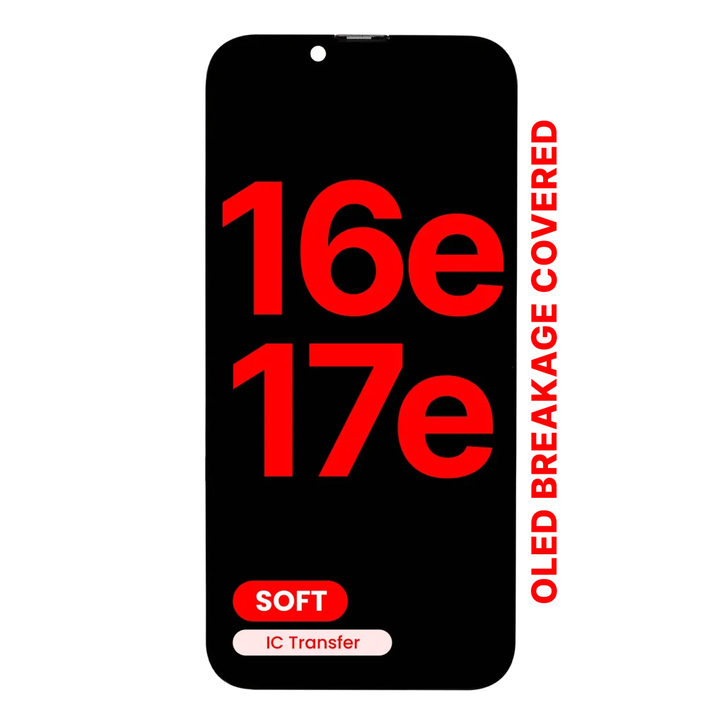 iPhone 17e / iPhone 16e XO7 Soft OLED Replacement Screen