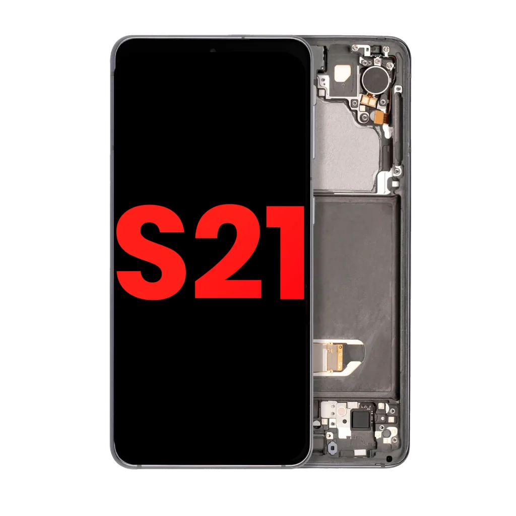 Samsung Galaxy S21 Aftermarket Plus OLED Replacement Screen (With frame, Phantom Gray)