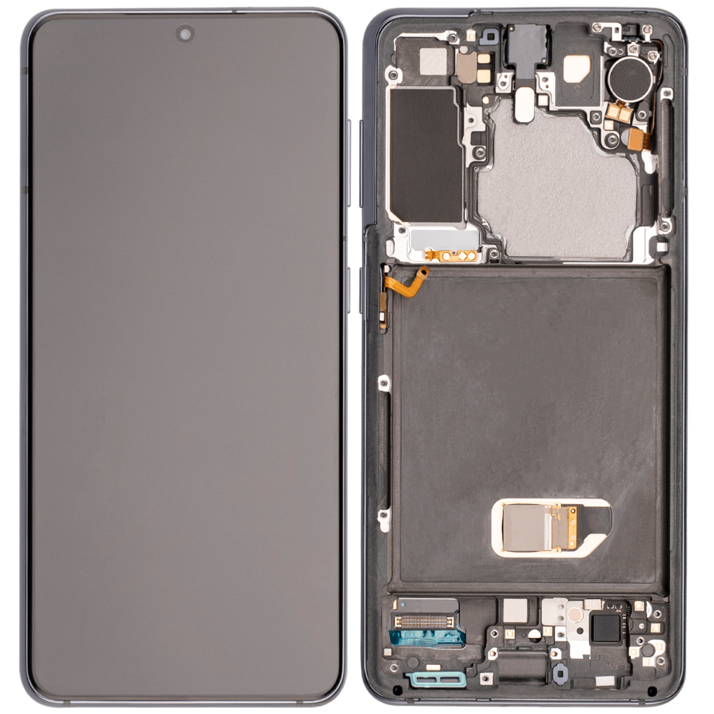 Samsung Galaxy S21 Aftermarket Plus OLED Replacement Screen (With frame, Phantom Gray)
