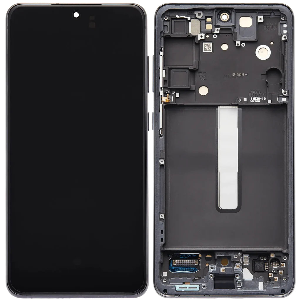 Samsung Galaxy S21 FE Aftermarket Plus OLED Replacement Screen (With frame, Graphite)