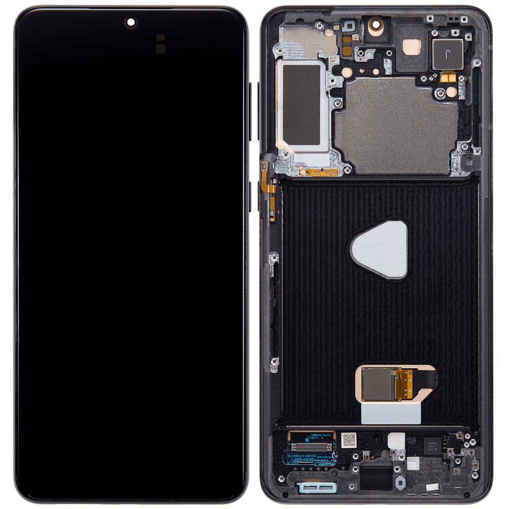 Samsung Galaxy S21 Plus Aftermarket Plus OLED Replacement Screen (With frame, Phantom Black)
