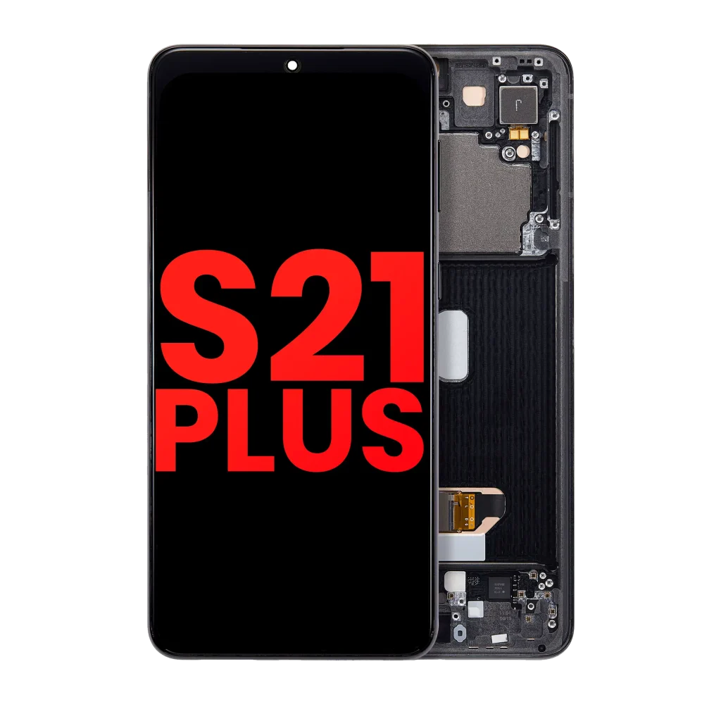 Samsung Galaxy S21 Plus Aftermarket Plus OLED Replacement Screen (With frame, Phantom Black)