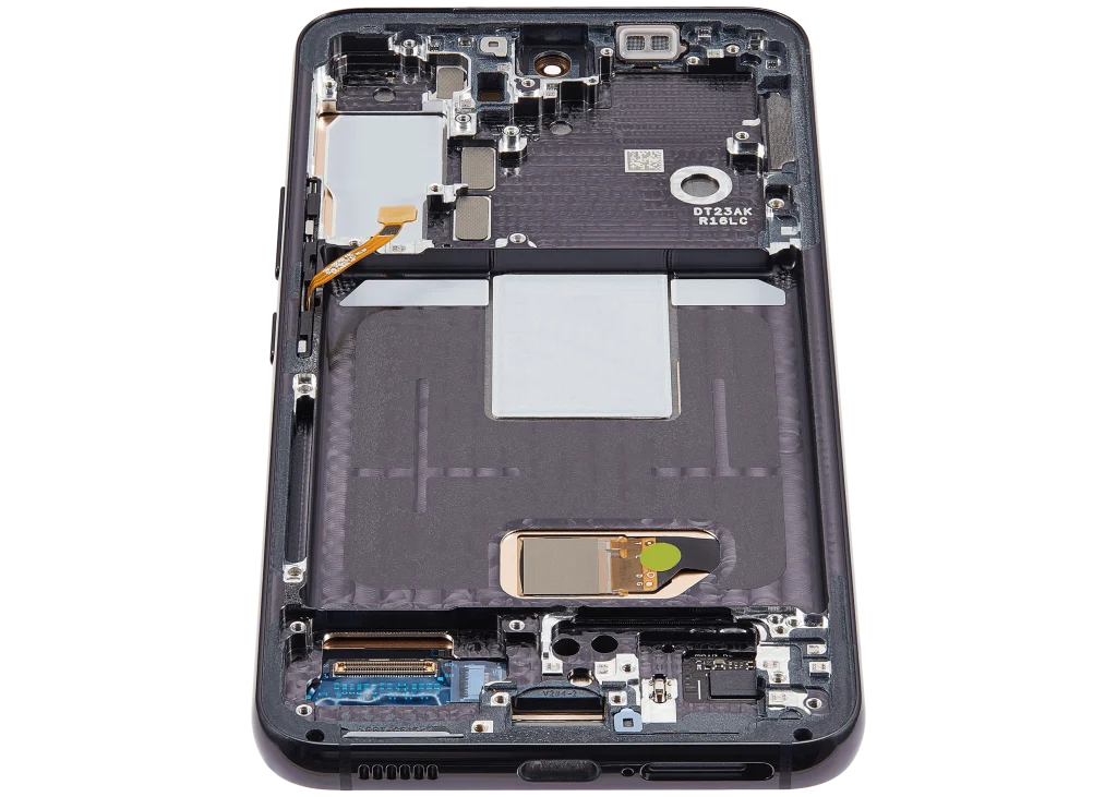 Samsung Galaxy S22 Aftermarket Plus OLED Replacement Screen (With frame, Phantom Black)