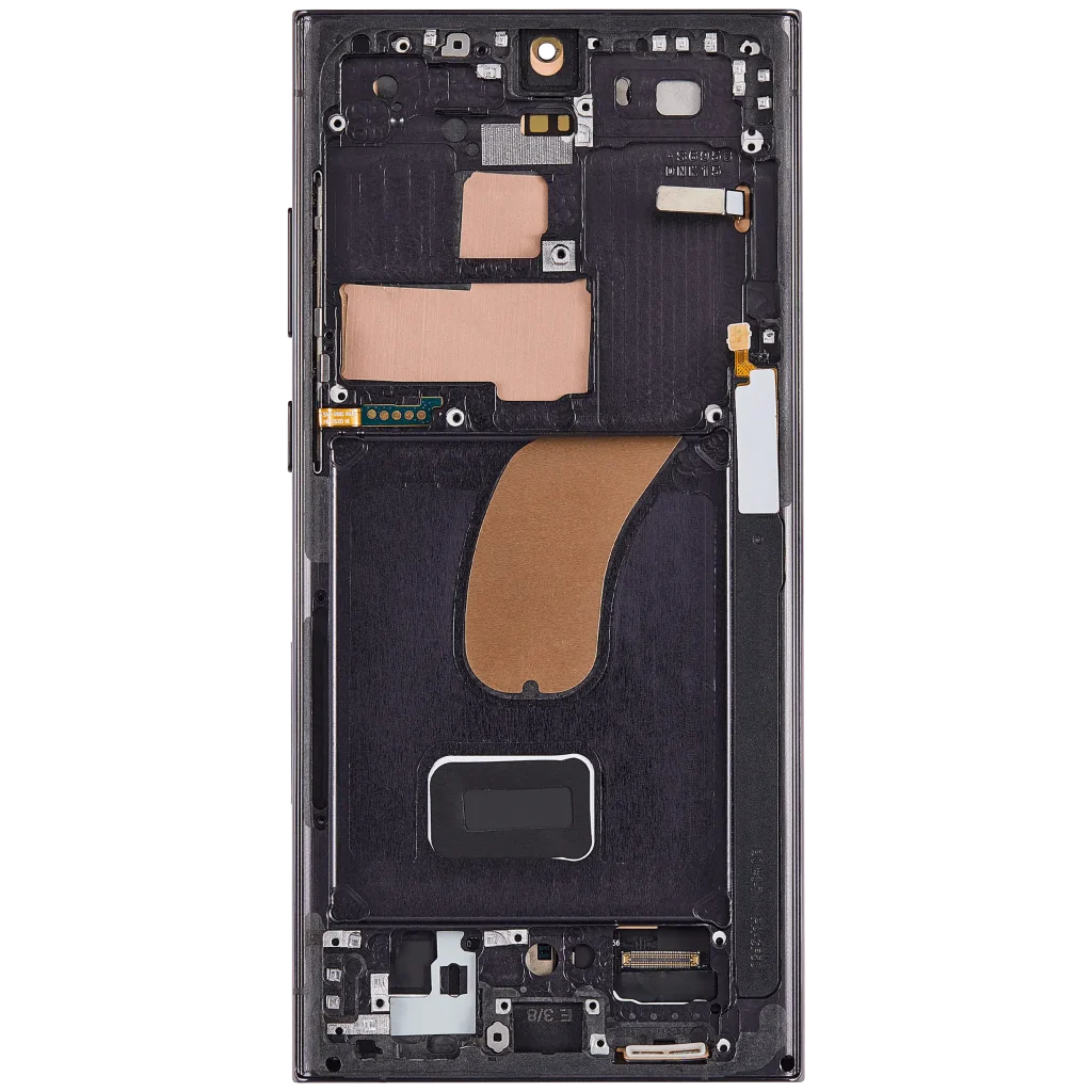 Samsung Galaxy S23 Ultra Aftermarket Plus OLED Replacement Screen – 120Hz (With frame, Phantom Black)