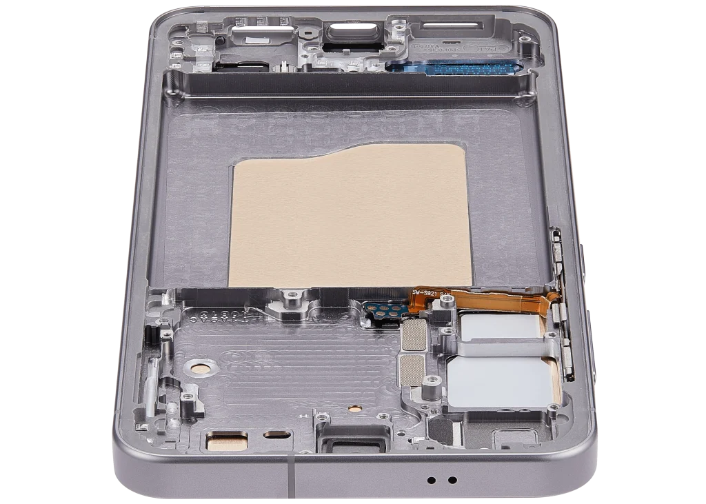 Samsung Galaxy S25 Aftermarket Plus OLED Replacement Screen (With frame, Silver Shadow)