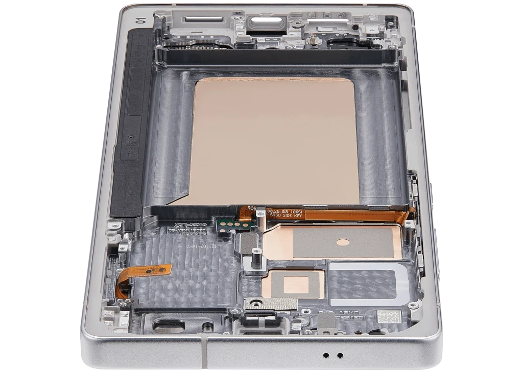 Samsung Galaxy S25 Ultra Aftermarket Pro OLED Replacement Screen – 120Hz (With frame, Titanium White Silver)