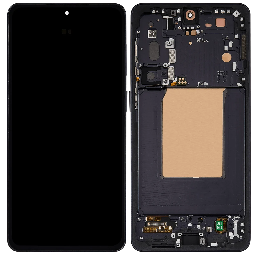 Samsung Galaxy S26 Plus Aftermarket Plus OLED Replacement Screen – 120Hz (With frame, Black)